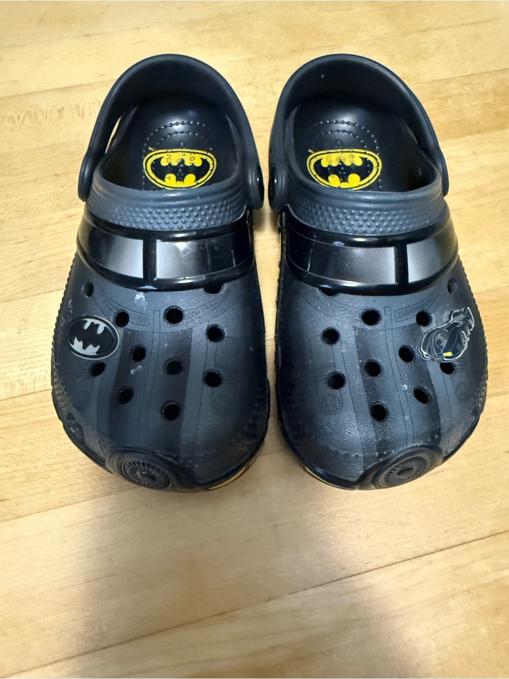 Toddler Batman Crocs